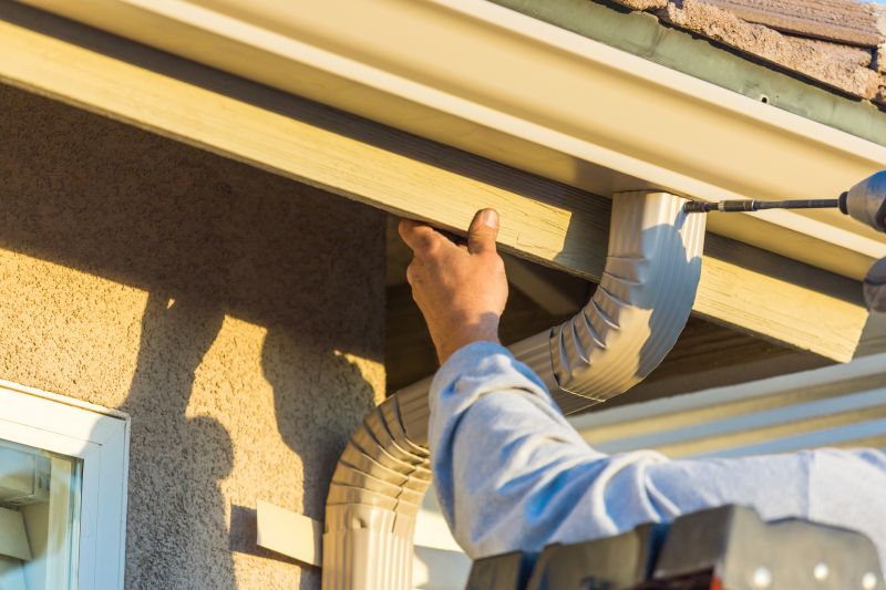 Plastic Downspout Installation