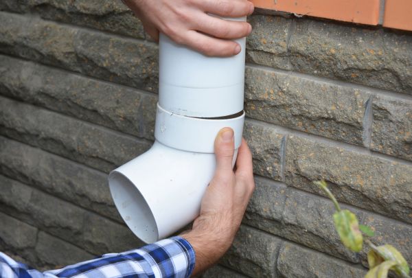 Drainage Downspout Repair in Breckenridge