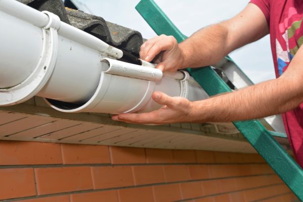 Large Gutter Repair in Breckenridge
