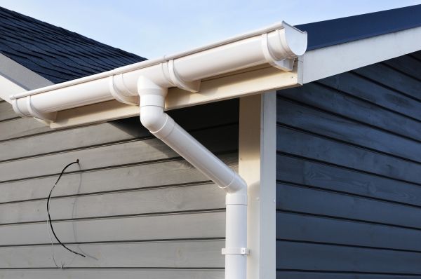 PVC Rain Gutter Installation in Breckenridge