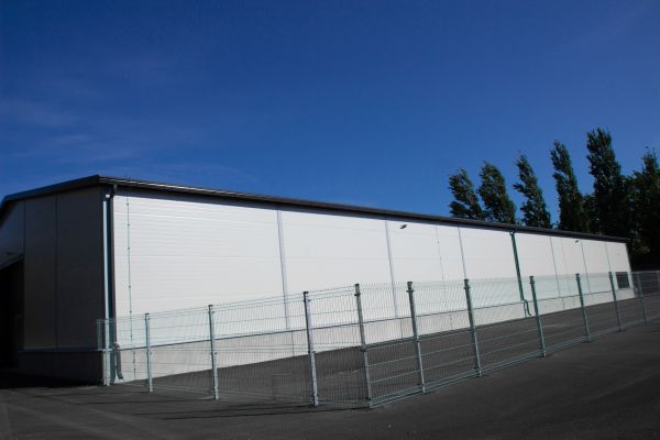 Warehouse Gutter Installation in Breckenridge